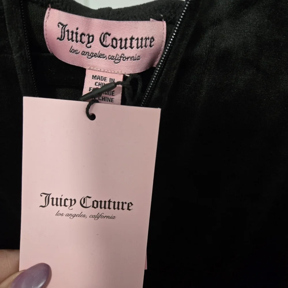 Juicy Couture Set Of 2 Pieces Velour Tracksuit